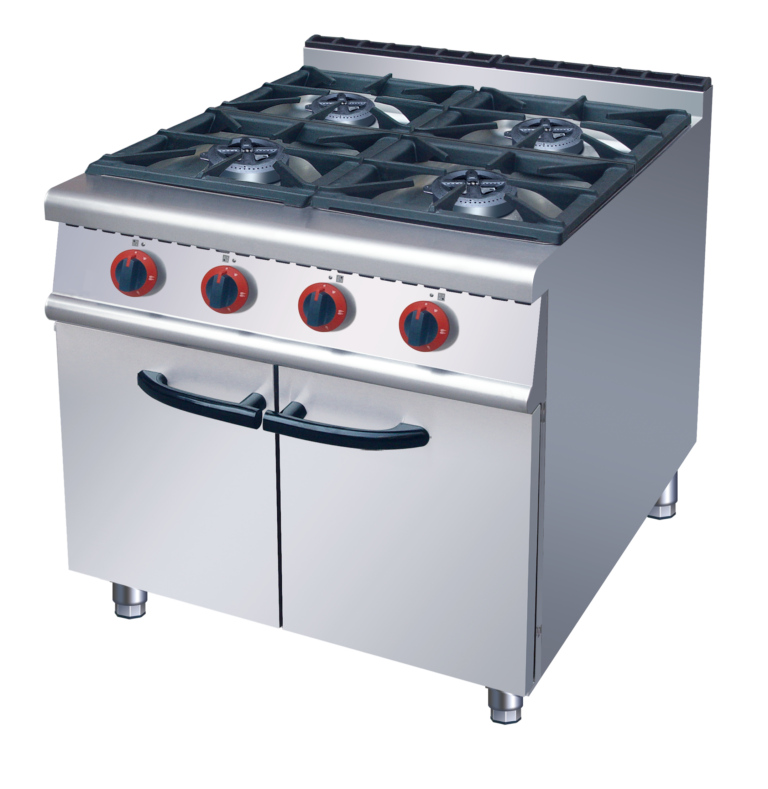 4-Burner Gas Range with Cabinet KGR-705B